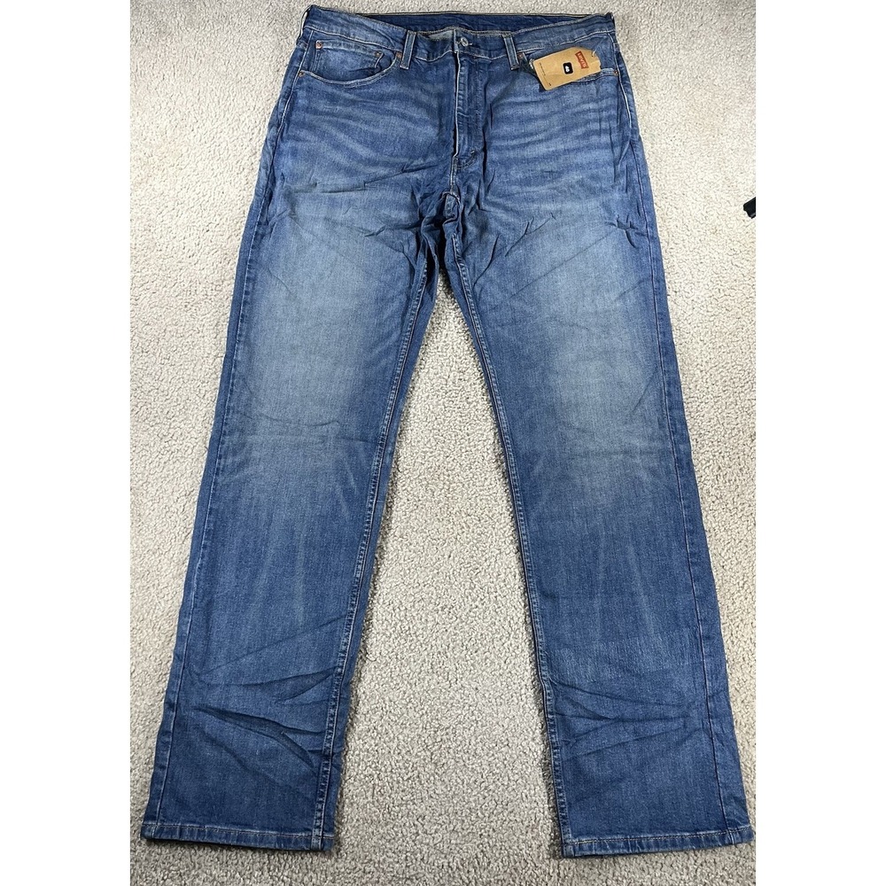 LEVI'S 559 RELAXED STRAIGHT FIT STRETCH‎ MENS JEANS SZ: 40 x 37 RARE FIND NWT